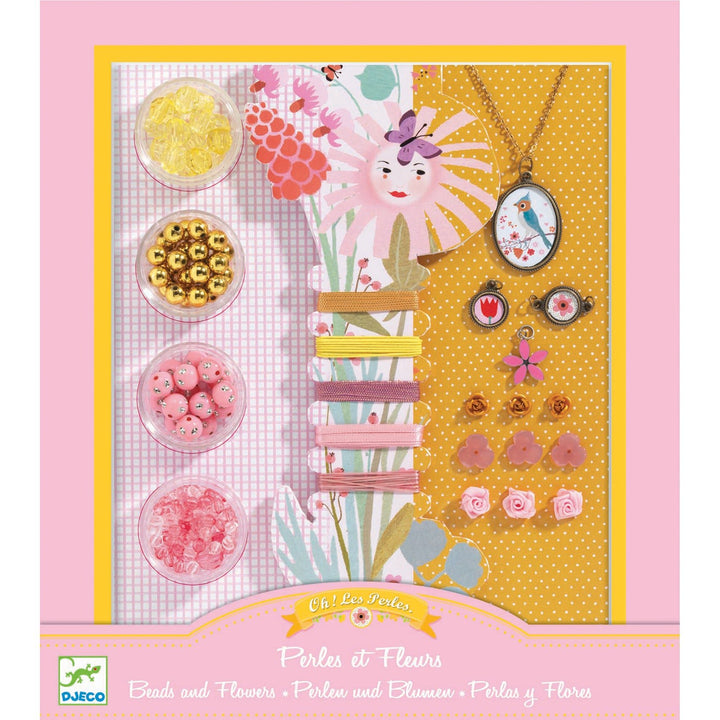 Djeco | Beads and Flowers | Sieraden maken | 8-14 jaar - Kleine Eland