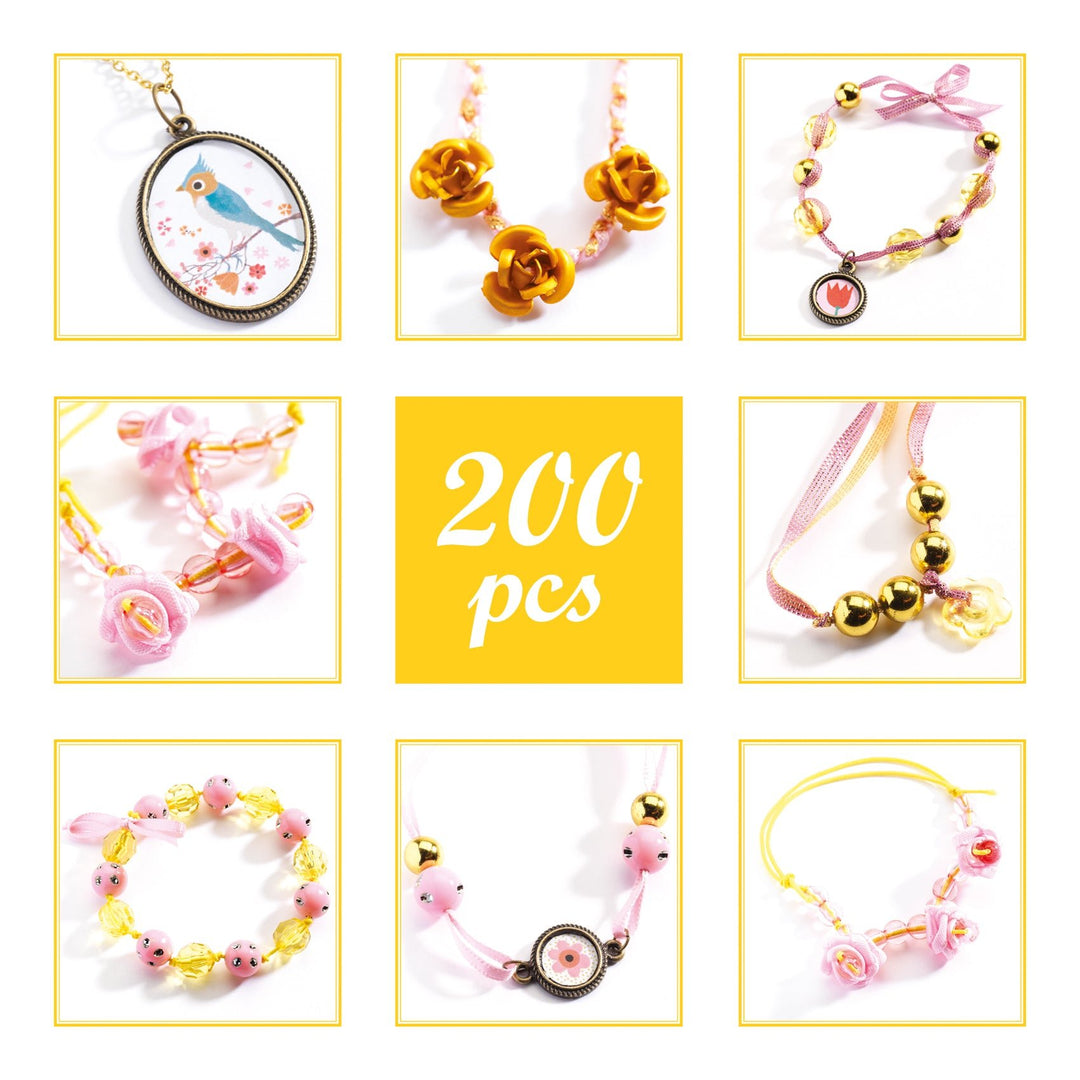 Djeco | Beads and Flowers | Sieraden maken | 8-14 jaar - Kleine Eland