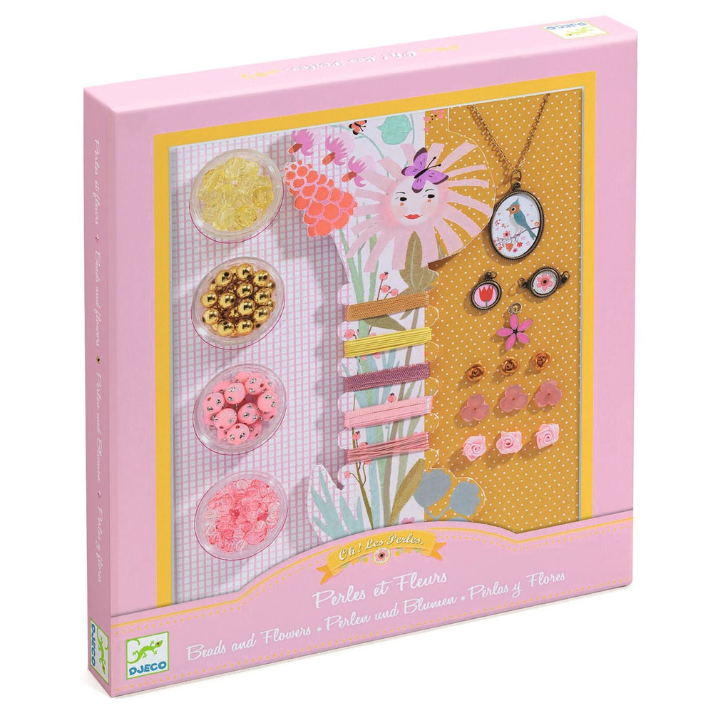 Djeco | Beads and Flowers | Sieraden maken | 8-14 jaar - Kleine Eland