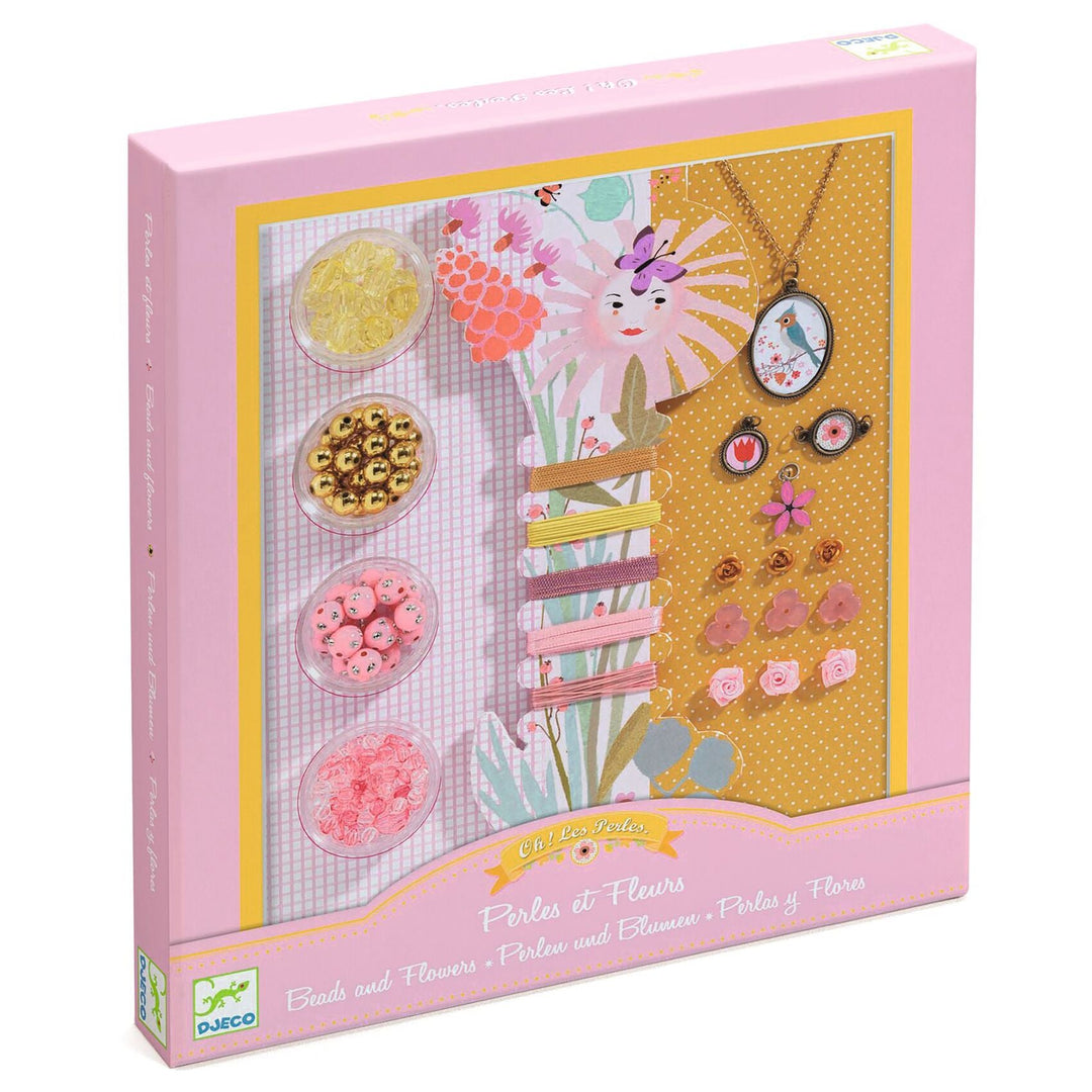 Djeco | Beads and Flowers | Sieraden maken | 8-14 jaar - Kleine Eland