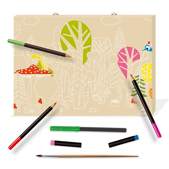 Djeco | Big Color Box | 88 delig | 6+ - Kleine Eland