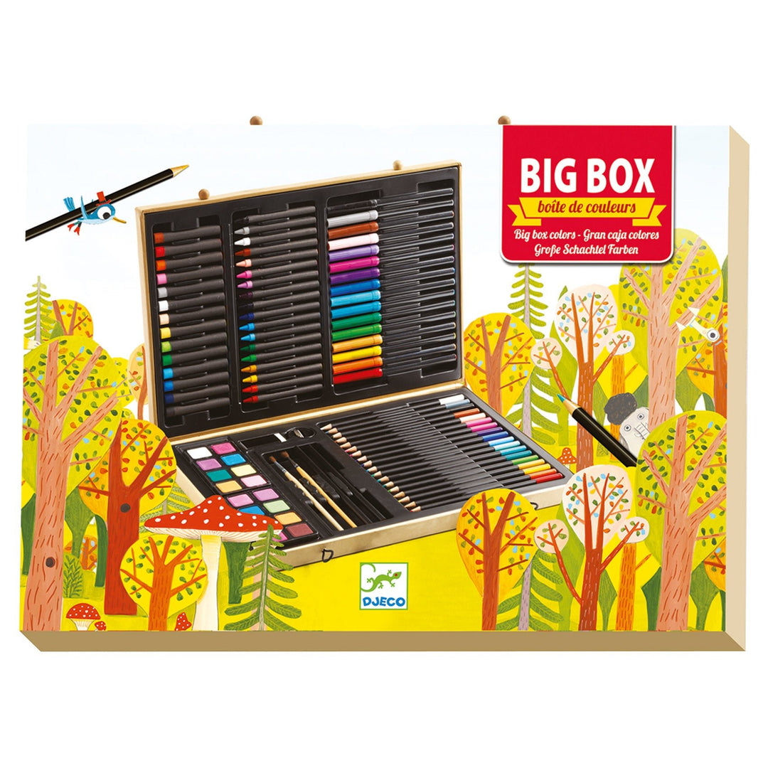 Djeco | Big Color Box | 88 delig | 6+ - Kleine Eland