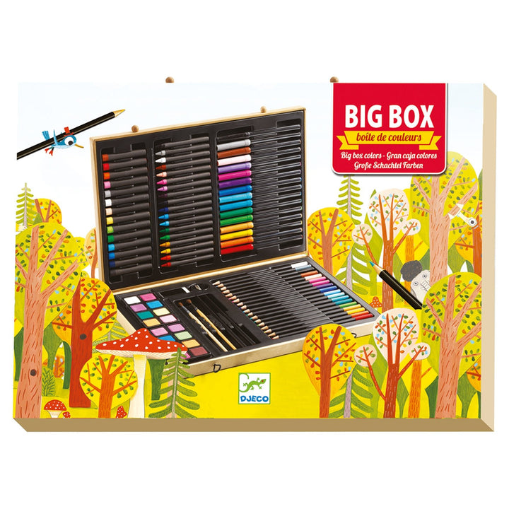 Djeco | Big Color Box | 88 delig | 6+ - Kleine Eland