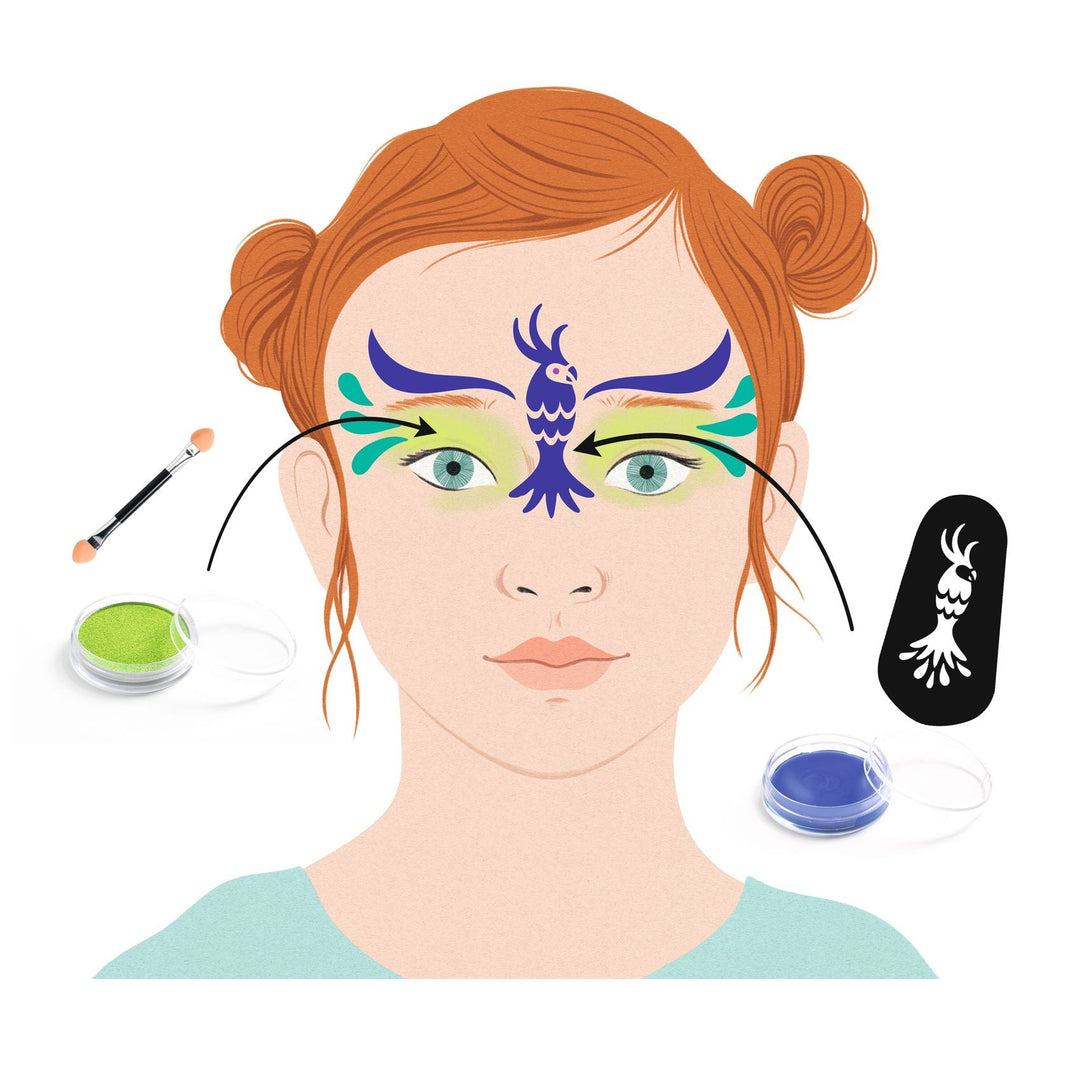 Djeco | Body Art | Rio de Janeiro Schminkset | 4+ - Kleine Eland