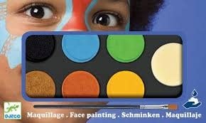 Djeco | Body Art | Schminck | Natuurlijke Kleuren | 3+ - Kleine Eland