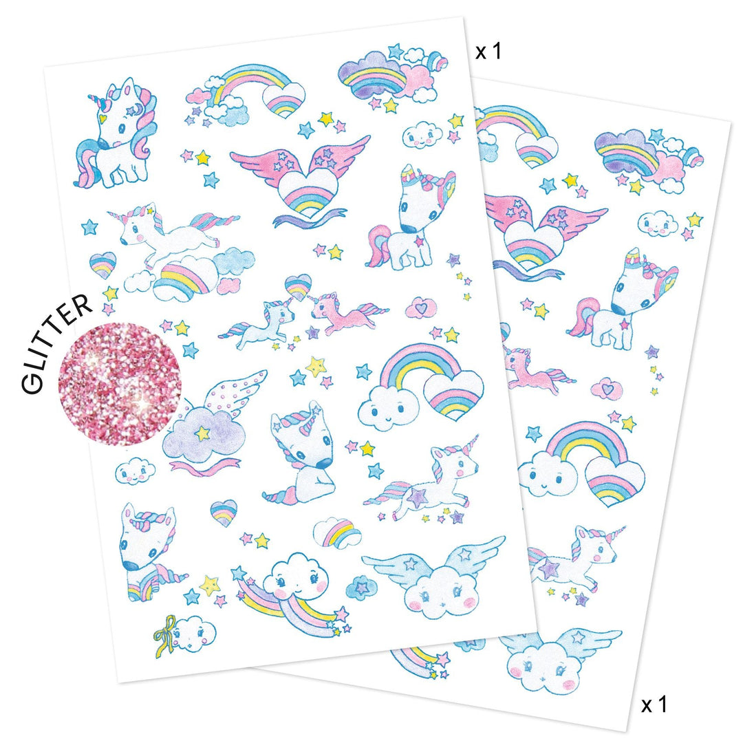 Djeco Body Art | Tattoos Unicorns - Kleine Eland