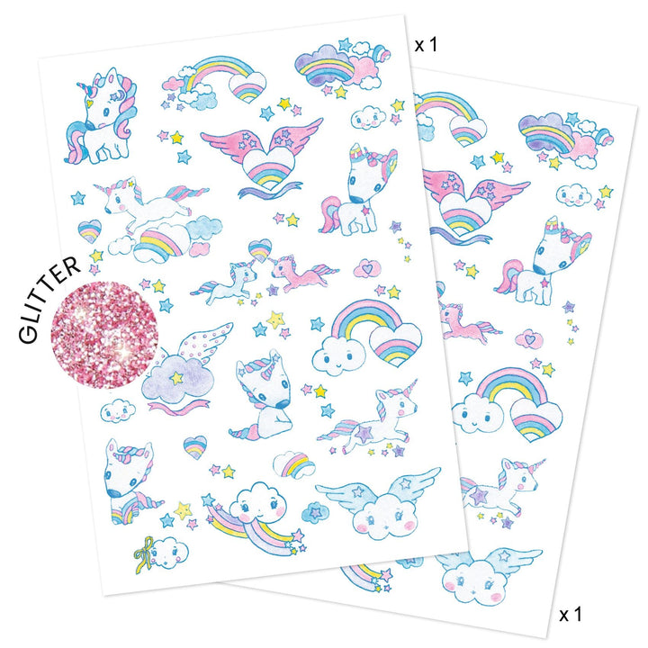 Djeco Body Art | Tattoos Unicorns - Kleine Eland