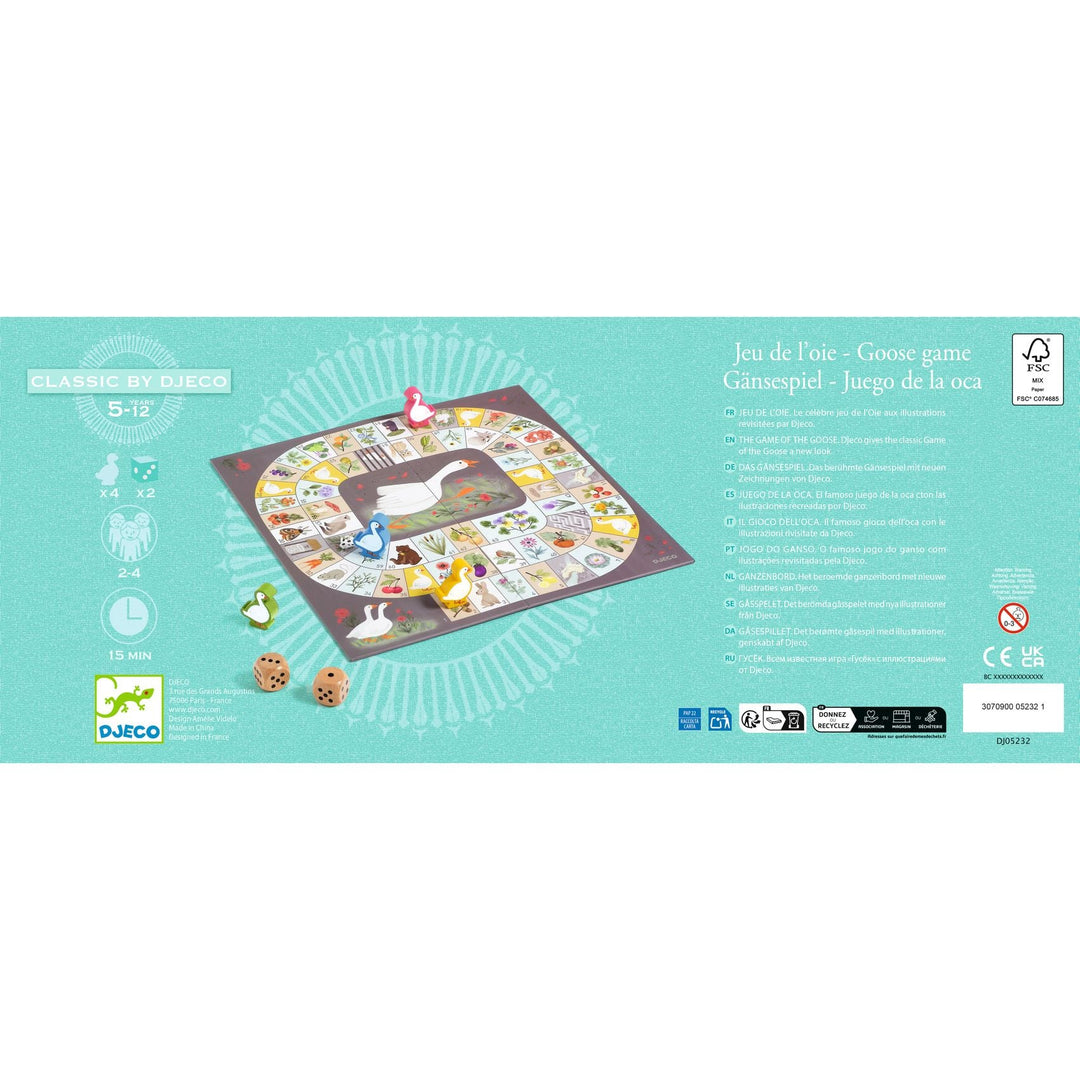 Djeco | Classic Games | Ganzenbord | 5 - 12 jaar - Kleine Eland