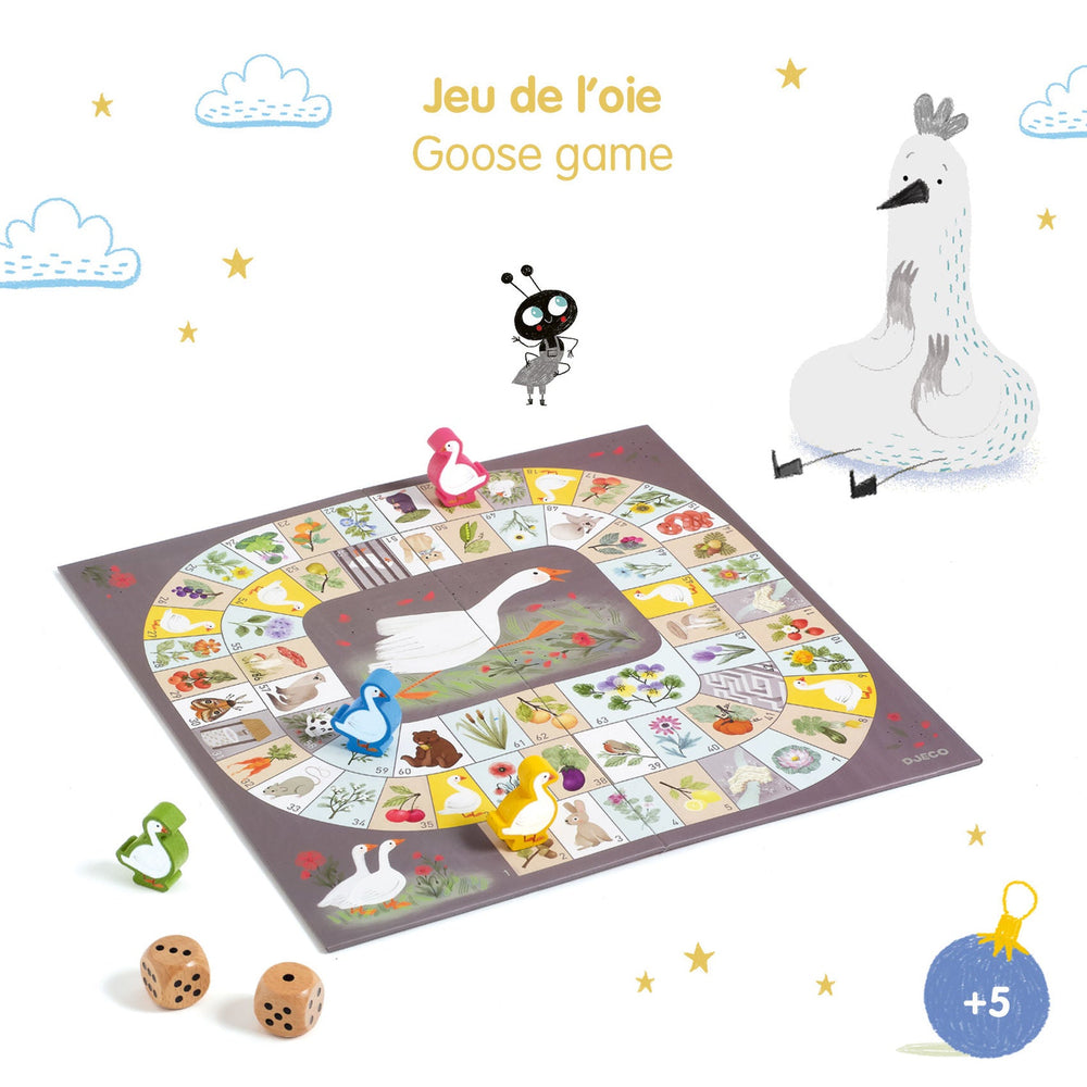 Djeco | Classic Games | Ganzenbord | 5 - 12 jaar - Kleine Eland