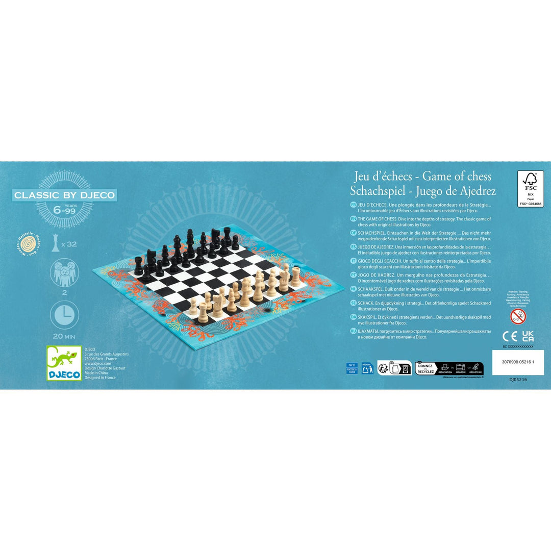 Djeco | Classic Games | Schaakspel | 6+ - Kleine Eland