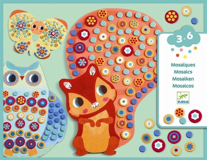 Djeco | Collages | Mozaïeken | Milfiori | 3 - 6 jaar - Kleine Eland