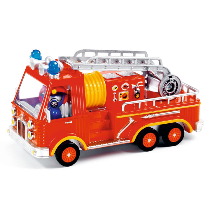 Djeco | Crazy Motors | Metalen Auto | Captain Fire | 11,5 cm | 3+ - Kleine Eland