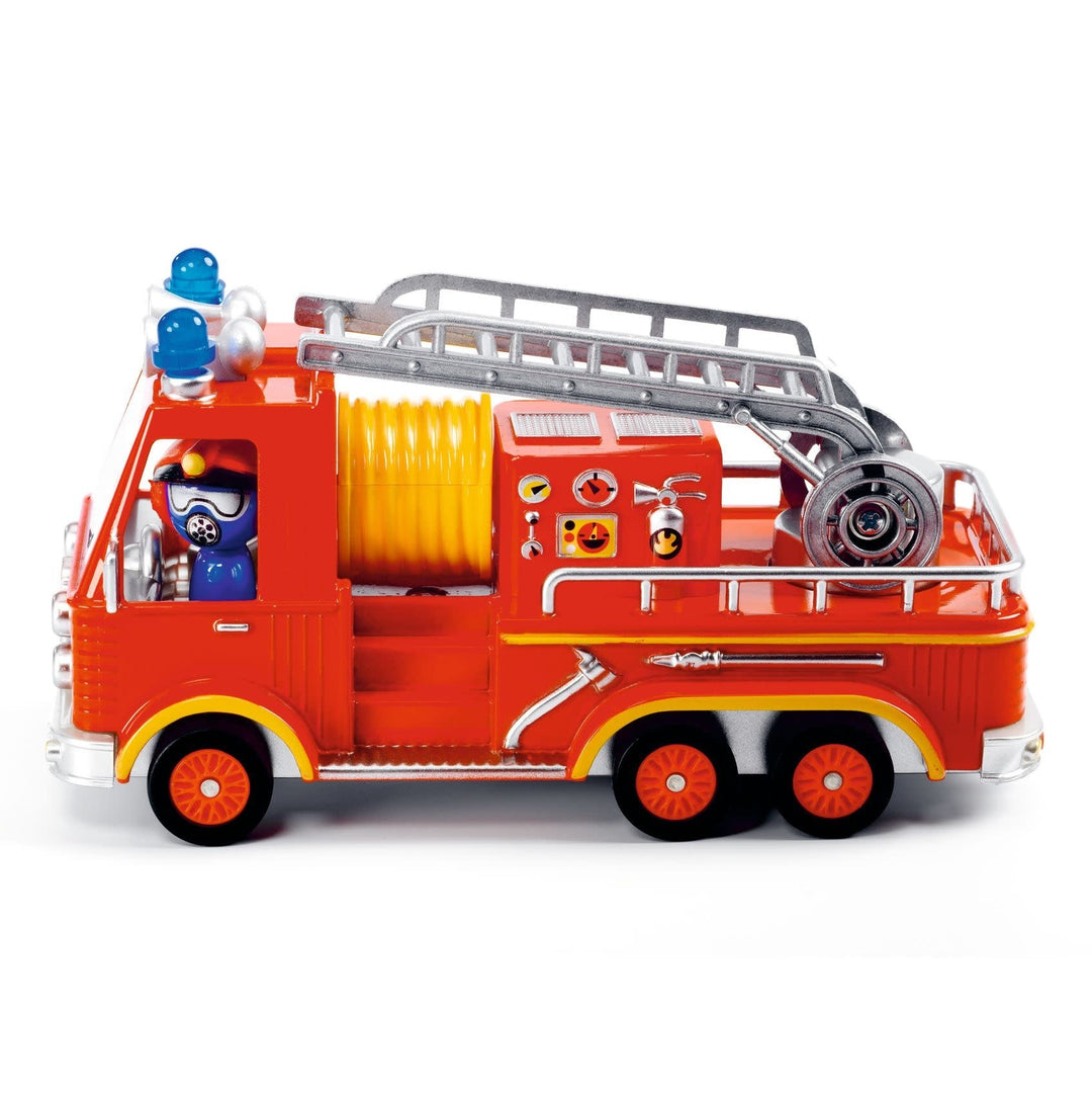 Djeco | Crazy Motors | Metalen Auto | Captain Fire | 11,5 cm | 3+ - Kleine Eland