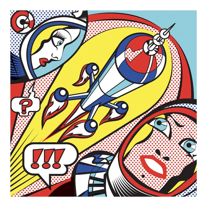 Djeco | Create with Stickers | Inspired by | Roy Lichtenstein | 7 - 99 jaar - Kleine Eland