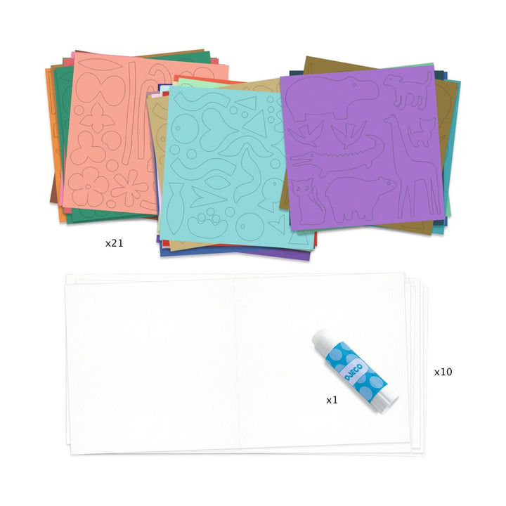 Djeco | Creation Box | Little Papers | 3 - 6 jaar - Kleine Eland