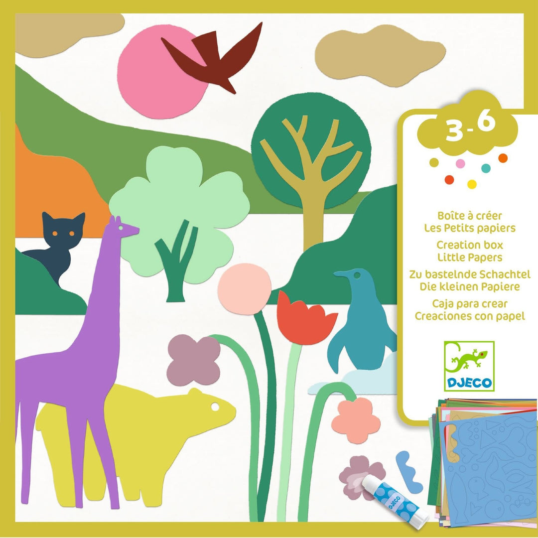 Djeco | Creation Box | Little Papers | 3 - 6 jaar - Kleine Eland