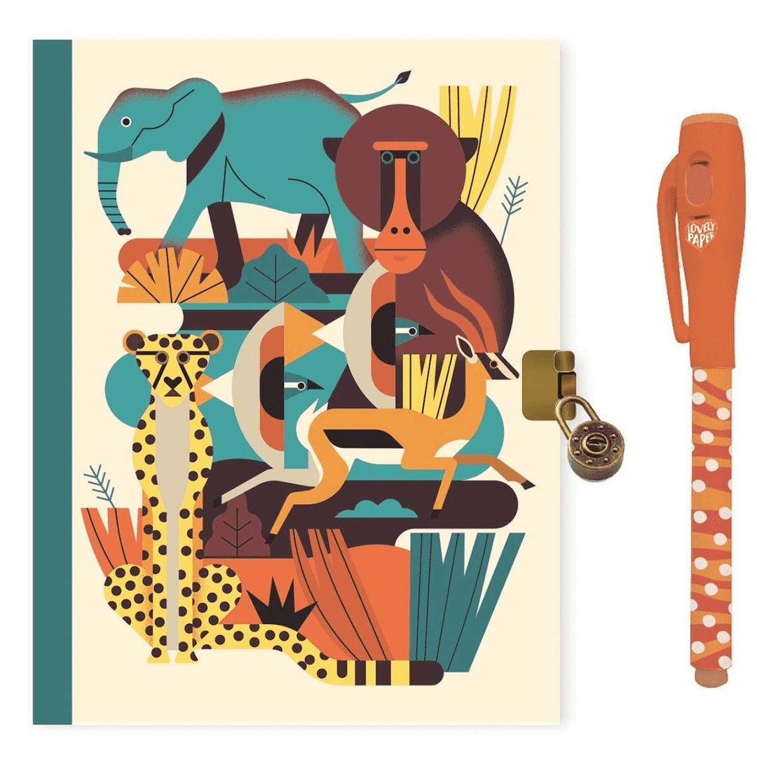 Djeco | Dagboek met Geheimschriftpen | 19,5 cm | Owen | 8+ - Kleine Eland