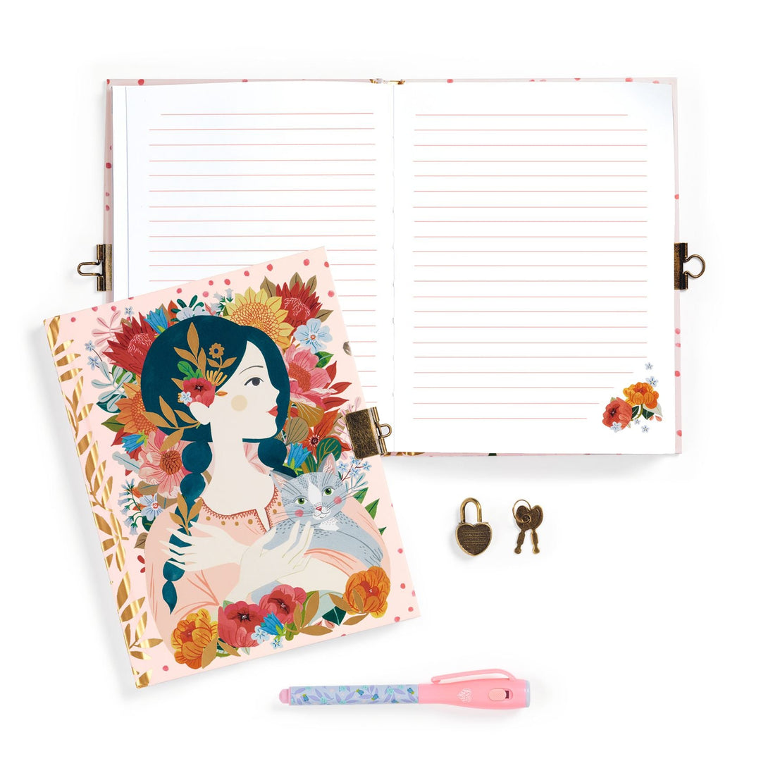Djeco | Dagboek met Geheimschriftpen | Dana | 8+ - Kleine Eland