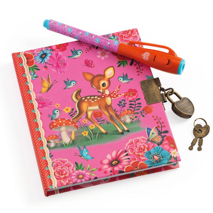 Djeco | Dagboekje met Geheimschriftpen | Fiona | 8+ - Kleine Eland