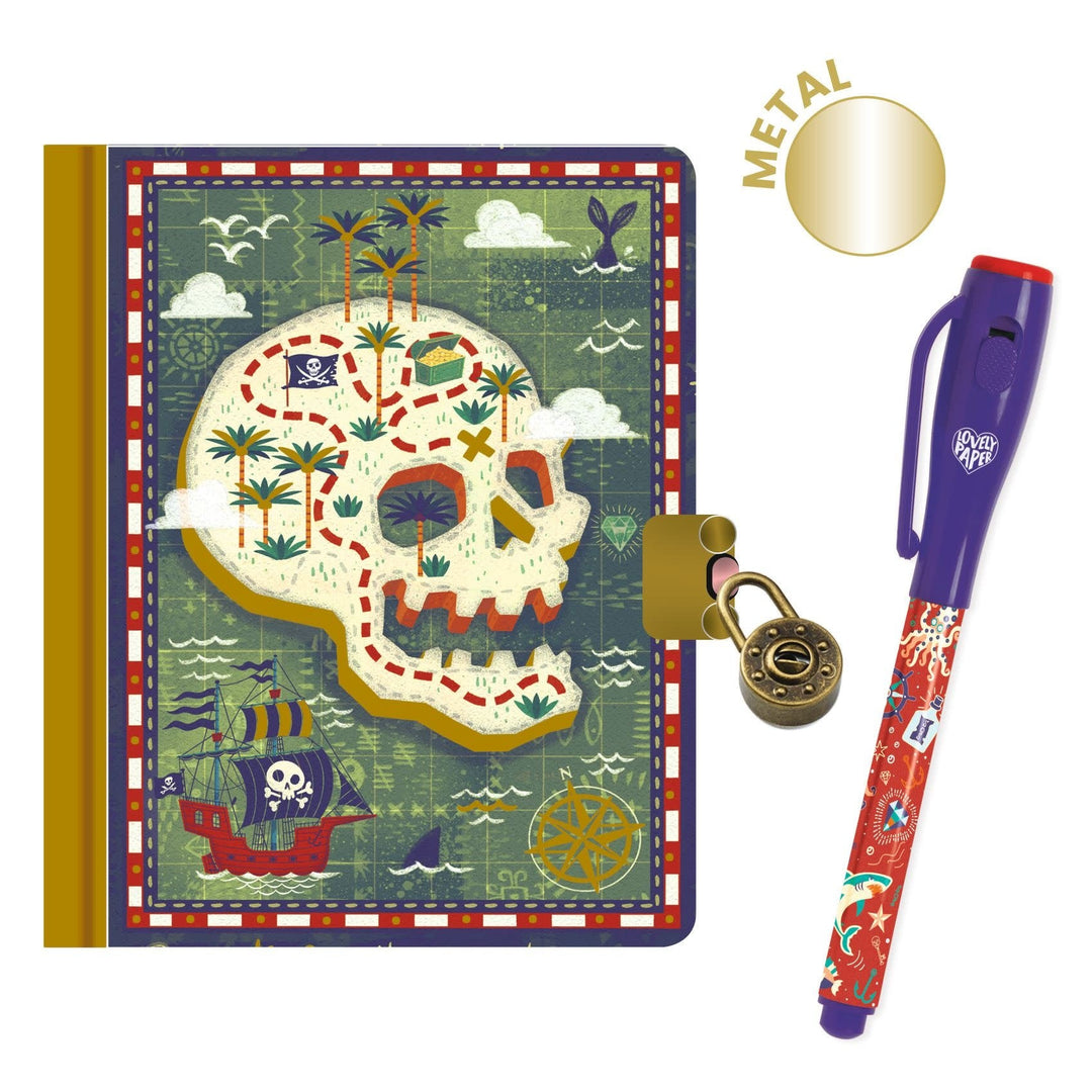 Djeco | Dagboekje met Geheimschriftpen | Steve | 8+ - Kleine Eland