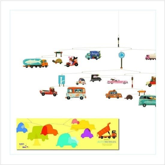 Djeco | Decoratieve Mobile | Trafic - Kleine Eland
