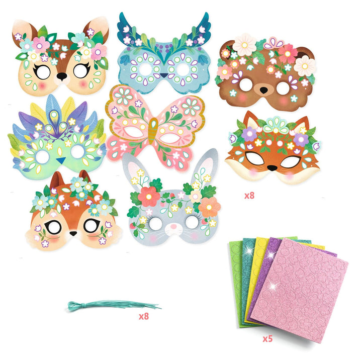 Djeco | Do it Yourself | Maskers Bosdieren | 4+ - Kleine Eland