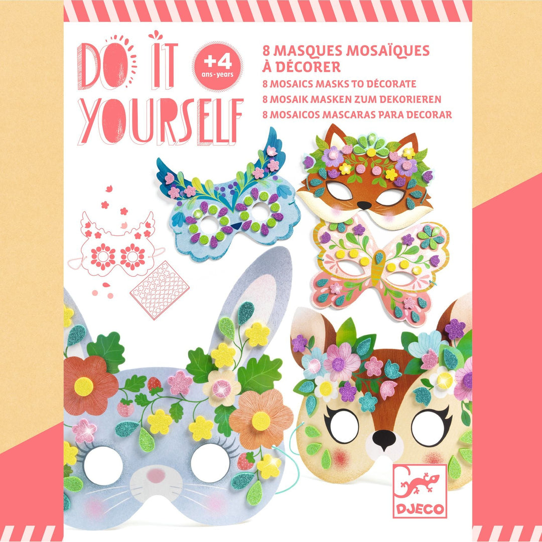 Djeco | Do it Yourself | Maskers Bosdieren | 4+ - Kleine Eland