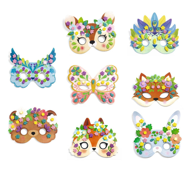 Djeco | Do it Yourself | Maskers Bosdieren | 4+ - Kleine Eland