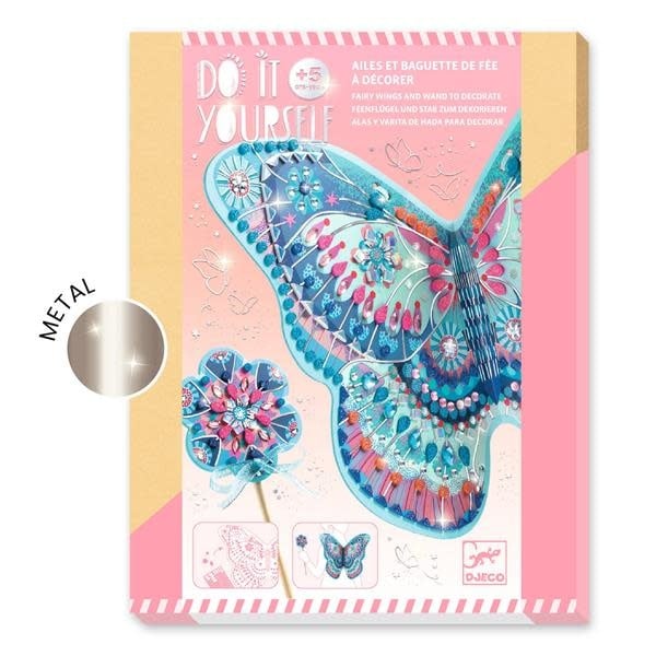 Djeco | Do it Yourself | Mosaics &amp; Stickers | Like a fairy | 5+ - Kleine Eland