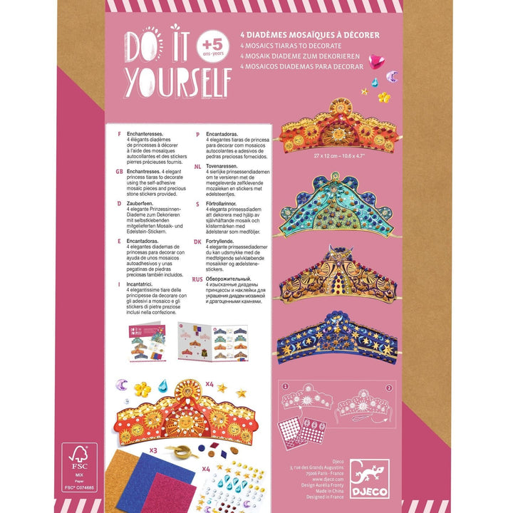 Djeco | Do it Yourself | Tiaras | Enchantresses | 5+ - Kleine Eland