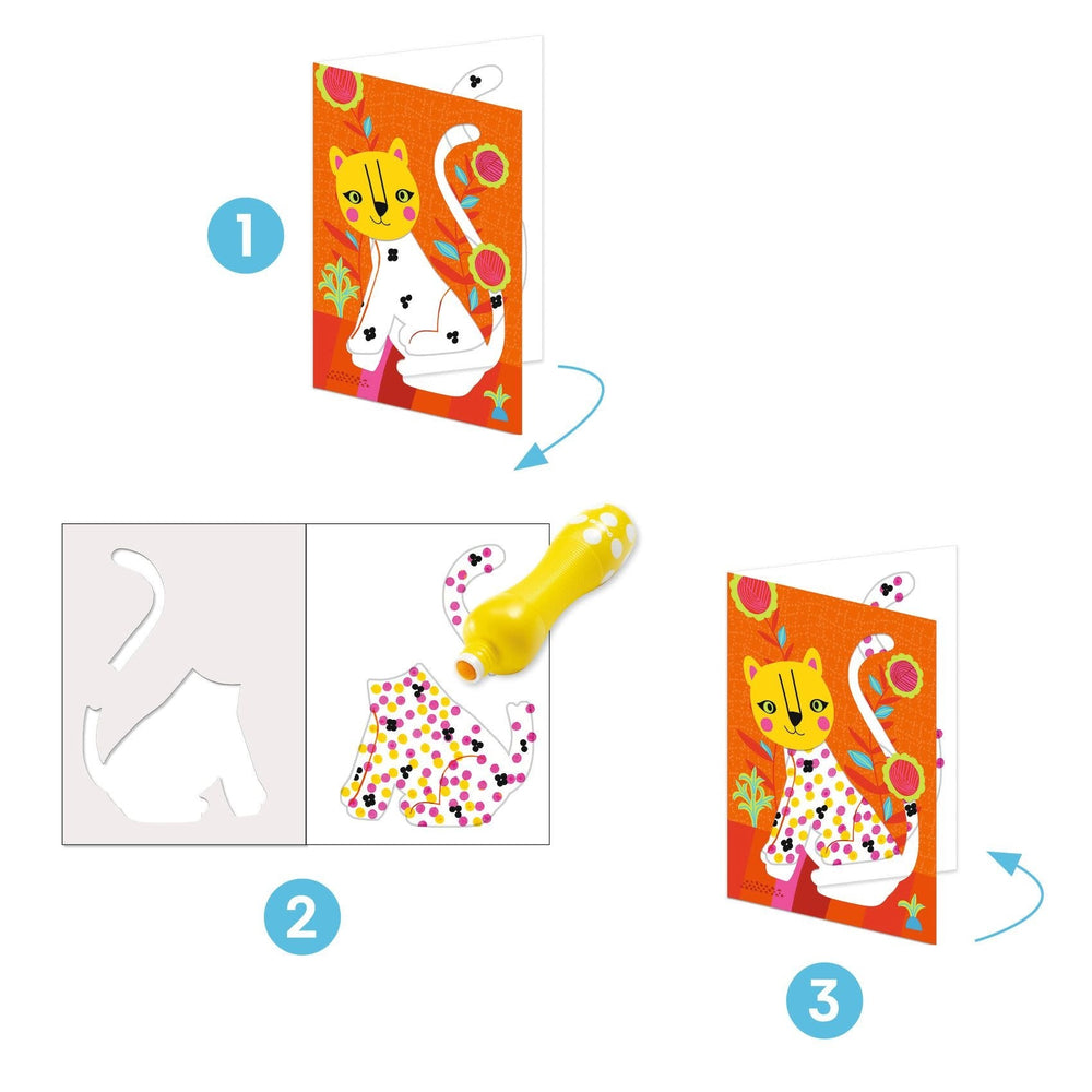 Djeco | Draw Dots | Petits points | +18 maanden - Kleine Eland
