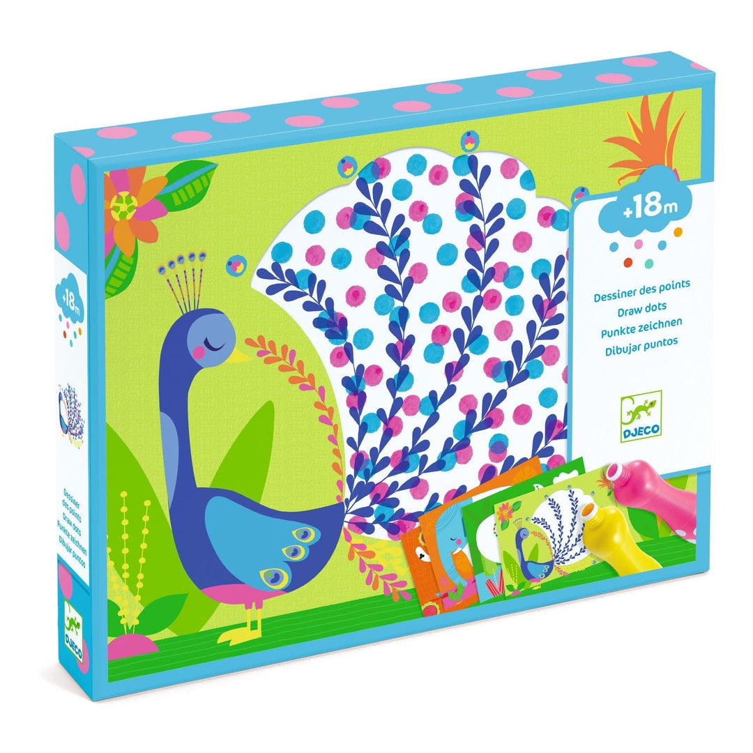 Djeco | Draw Dots | Petits points | +18 maanden - Kleine Eland