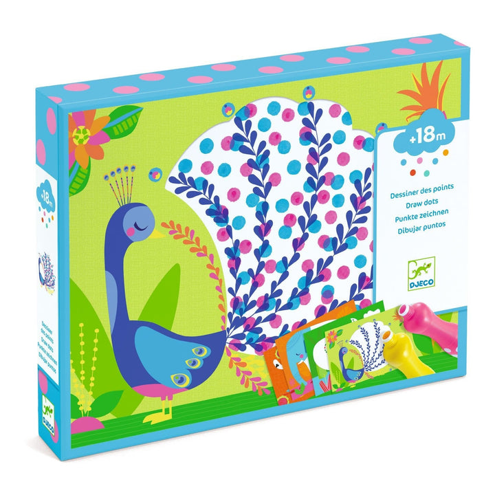 Djeco | Draw Dots | Petits points | +18 maanden - Kleine Eland