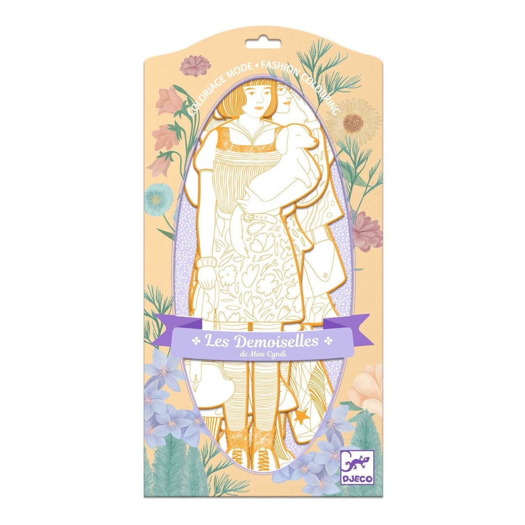 Djeco | Fashion Colouring | Scout & Vriendjes | 6+ - Kleine Eland