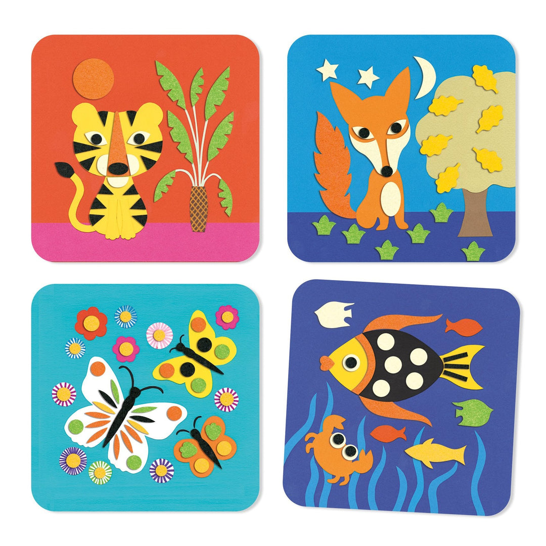 Djeco | Felt Pictures | Sweet Nature | 3 - 6 jaar - Kleine Eland