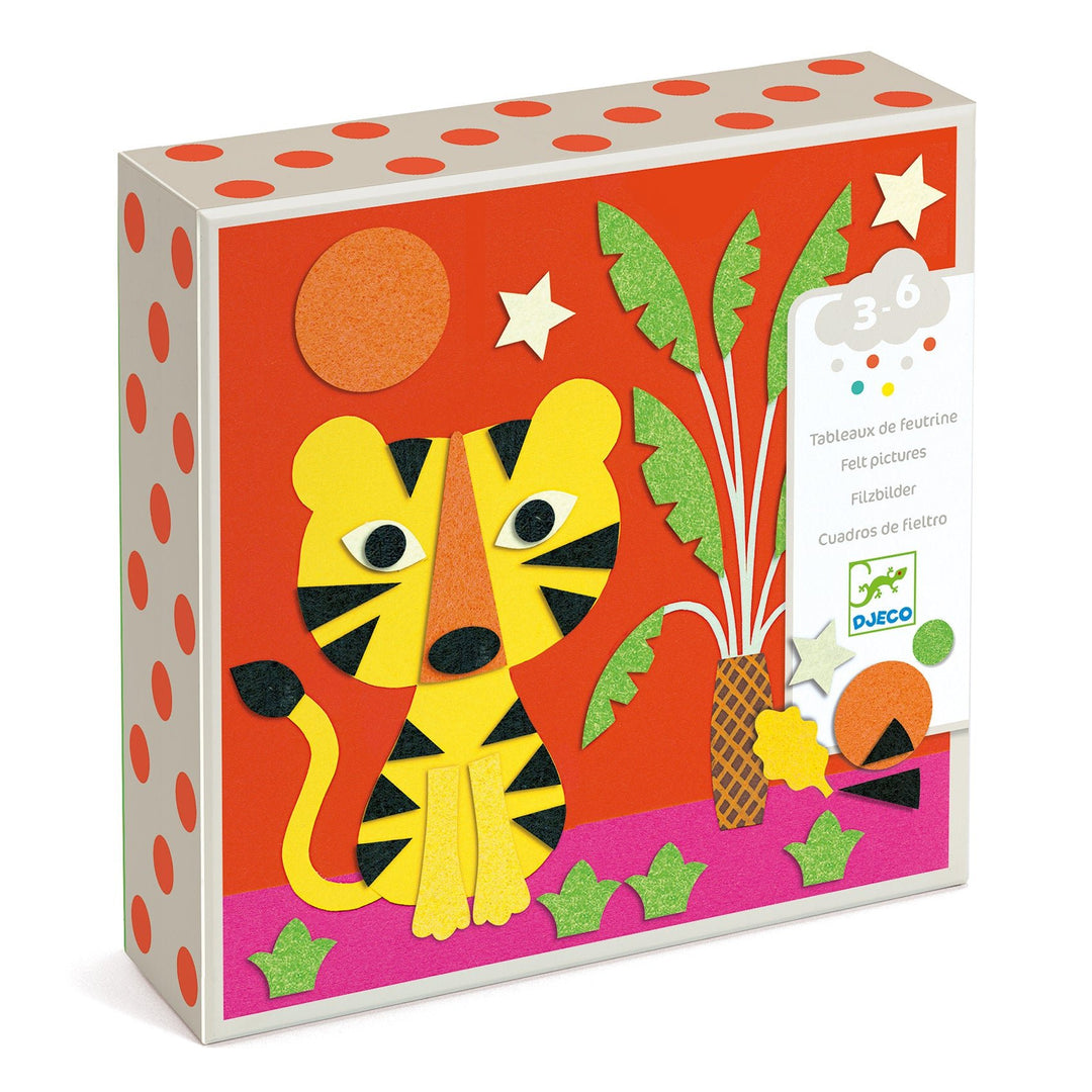 Djeco | Felt Pictures | Sweet Nature | 3 - 6 jaar - Kleine Eland