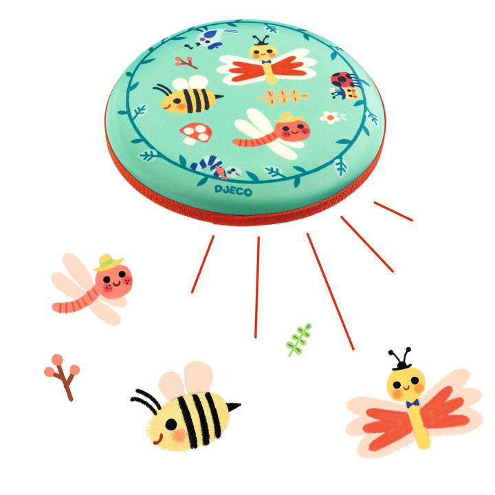 Djeco | Flying Bugs | Frisbee | 4+ - Kleine Eland