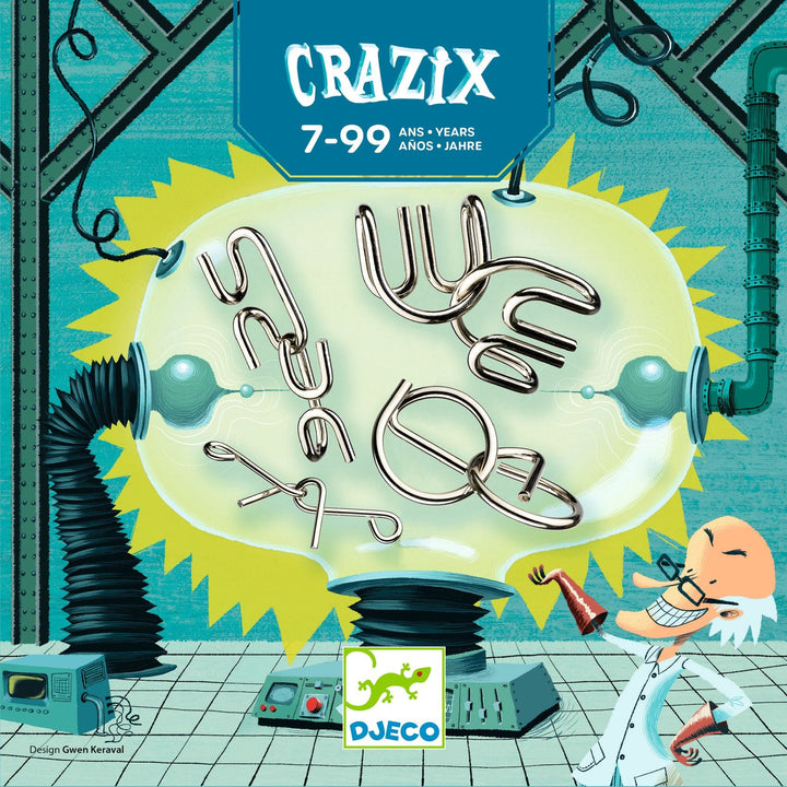 Djeco | Geduldspel | Crazix | 7 - 99 jaar - Kleine Eland