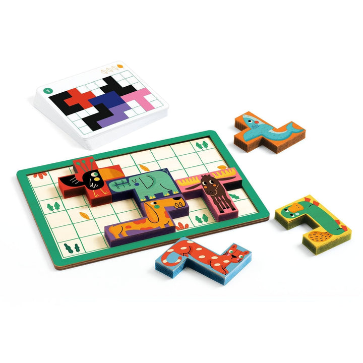Djeco | Geduldspel | Pentanimo | 5+ - Kleine Eland