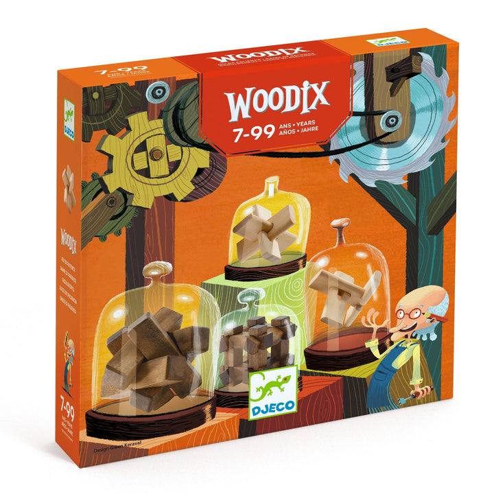 Djeco | Geduldspel | Woodix | 7 - 99 jaar - Kleine Eland