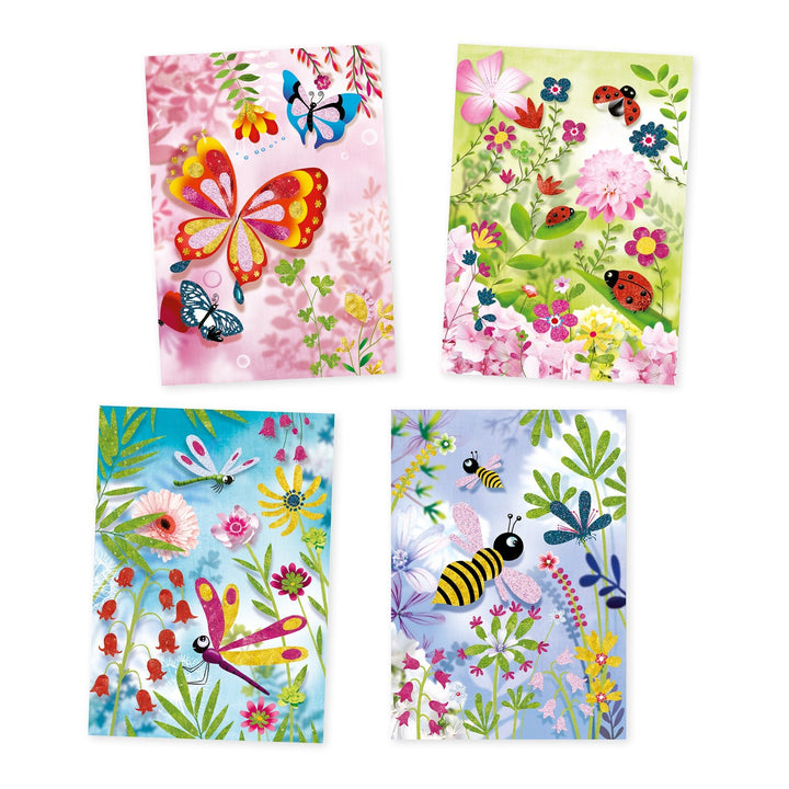 Djeco | Glitterschilderijen | Glitter Butterflies | Vlinders | 7-13 jaar - Kleine Eland