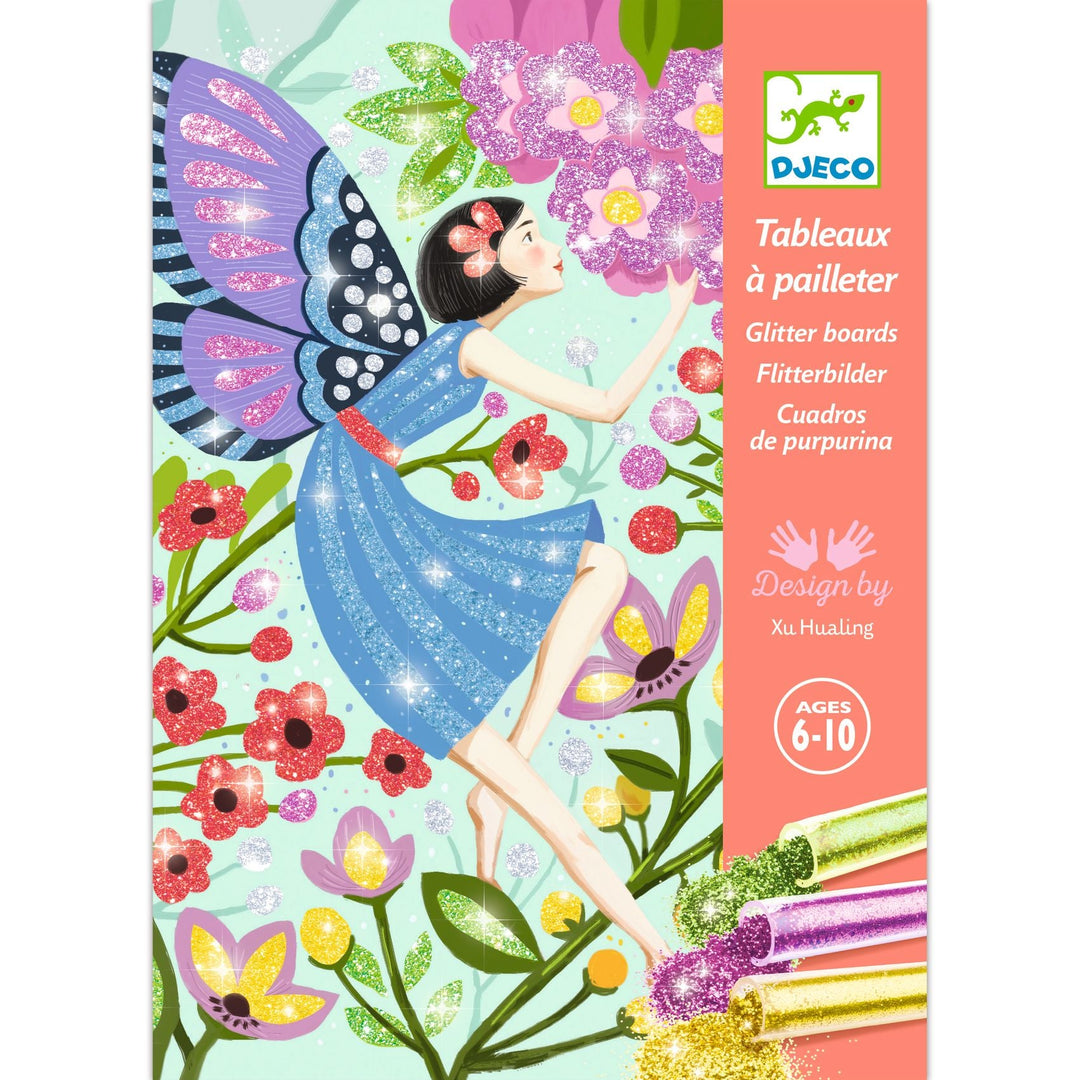 Djeco | Glitterschilderijen | The Gentle Life of Fairies | Feeën | 6-10 jaar - Kleine Eland