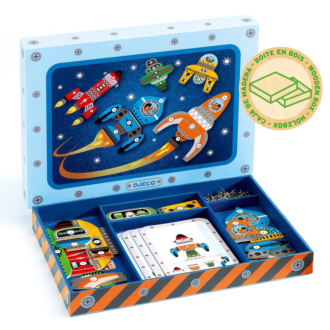 Djeco | Hamertje Tik | Space | 4+ - Kleine Eland