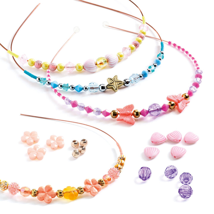 Djeco | Headbands and Threading Tray | 8 - 14 jaar - Kleine Eland