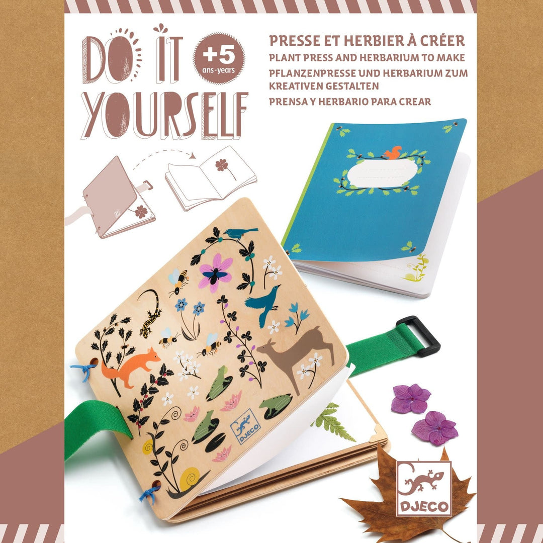 Djeco | Herbarium | Bloemenpers | Budding Botanist | 5+ - Kleine Eland