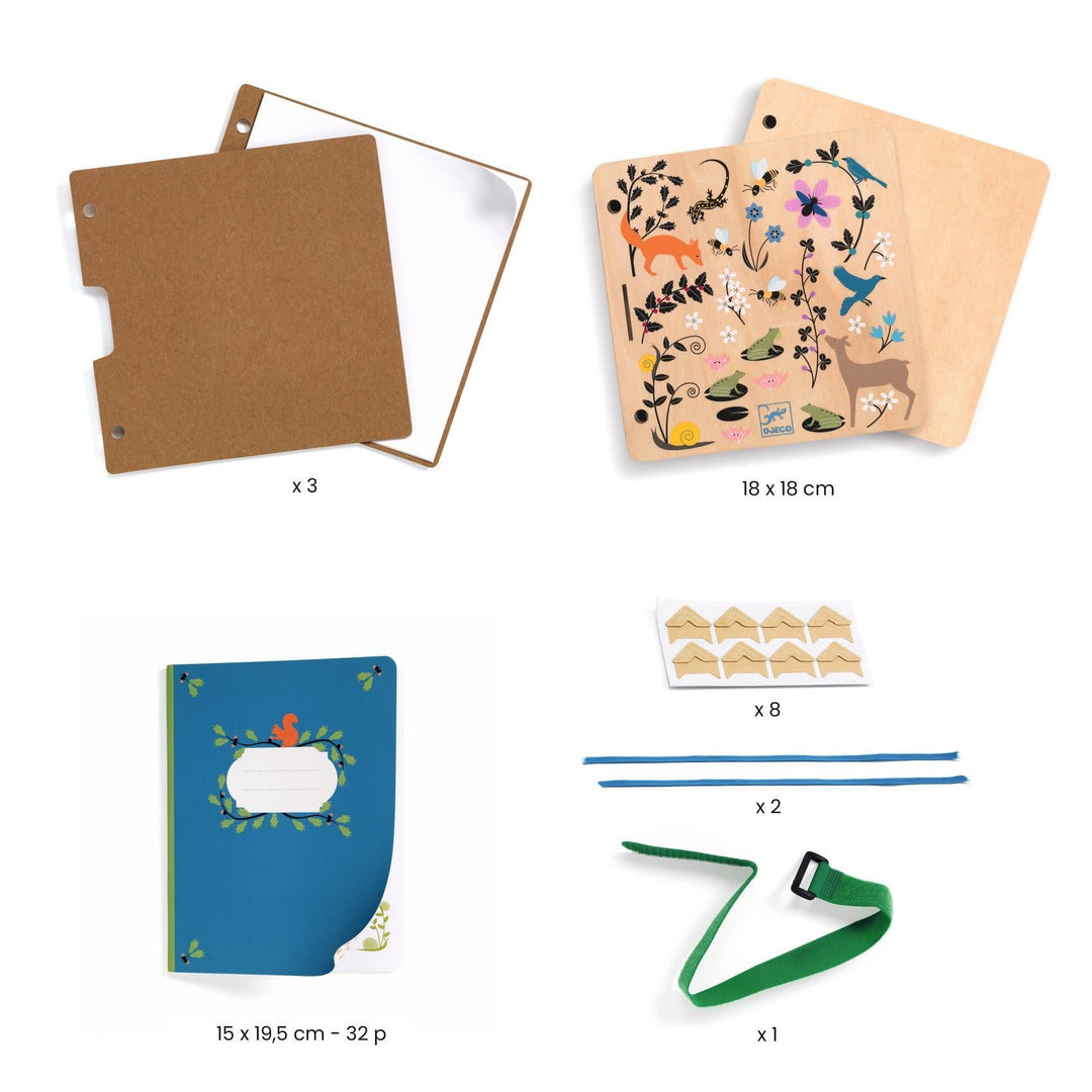 Djeco | Herbarium | Bloemenpers | Budding Botanist | 5+ - Kleine Eland