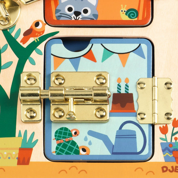 Djeco | Houten Speelgoed | Cabanaslot | 3+ - Kleine Eland