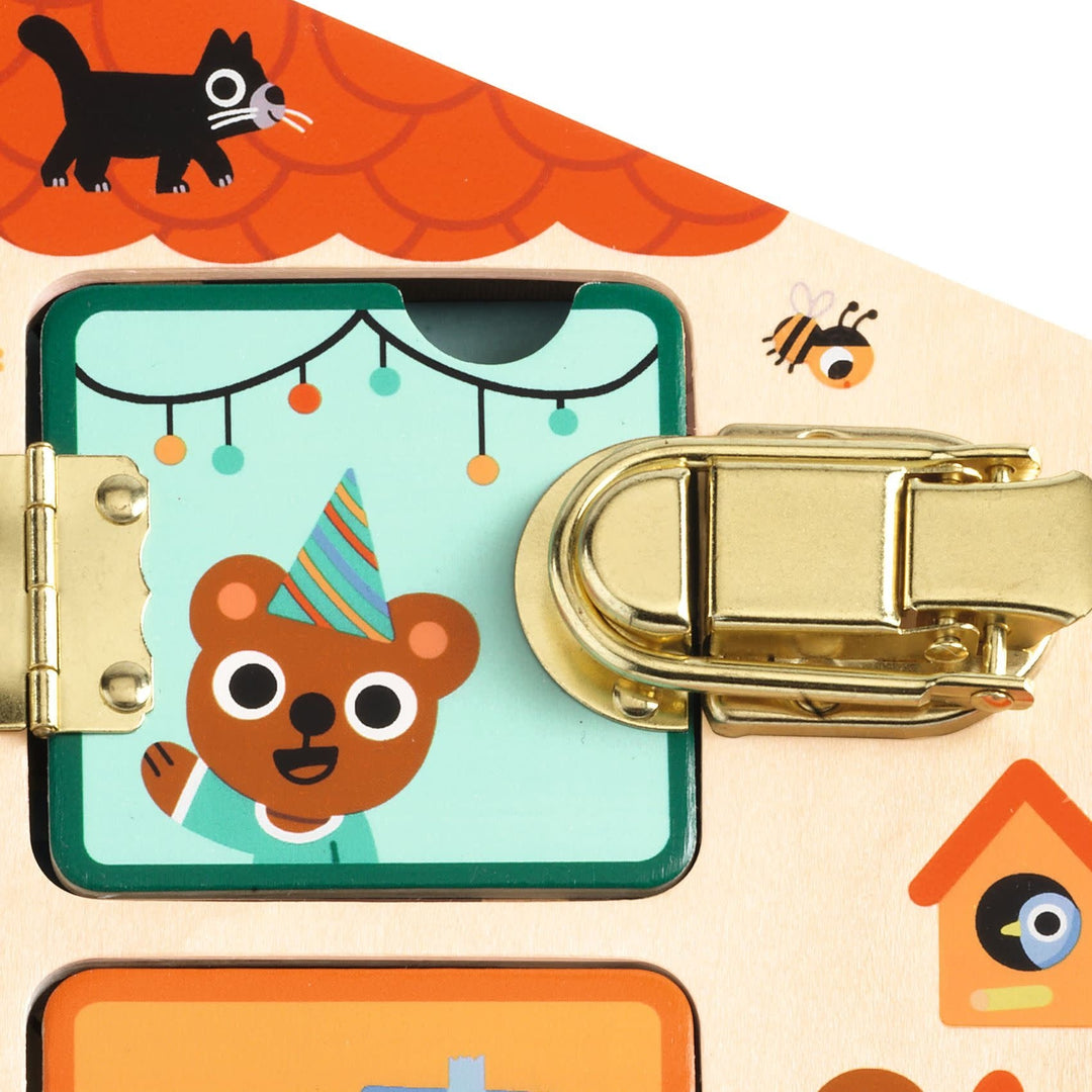 Djeco | Houten Speelgoed | Cabanaslot | 3+ - Kleine Eland