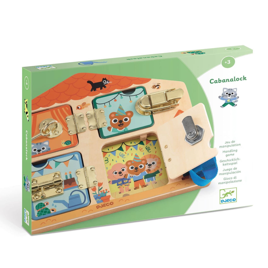 Djeco | Houten Speelgoed | Cabanaslot | 3+ - Kleine Eland