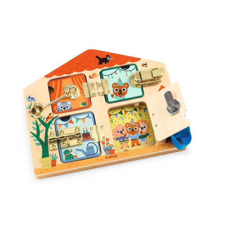 Djeco | Houten Speelgoed | Cabanaslot | 3+ - Kleine Eland